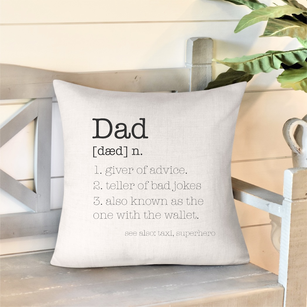 Grandpa Definition Pillow (6 name options available)