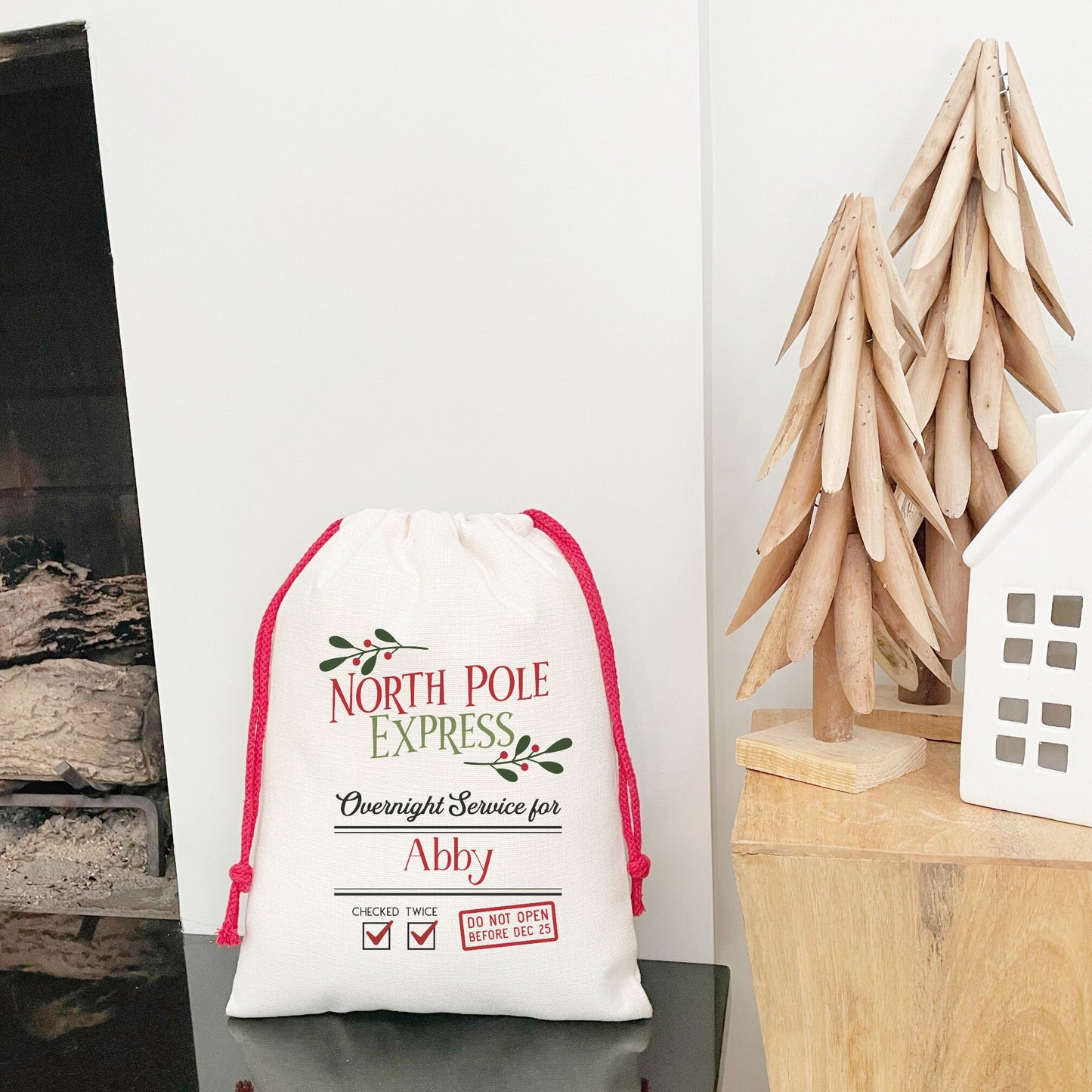 Mistletoe Santa Sack