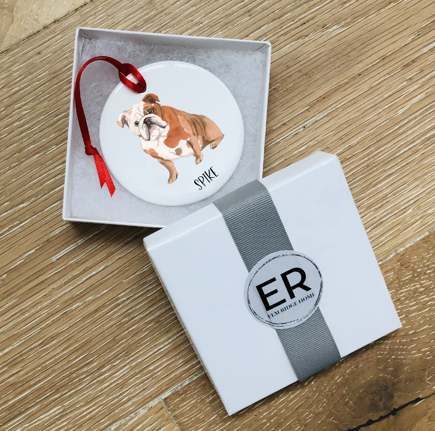 Dog Christmas Ornament (14 breeds available)