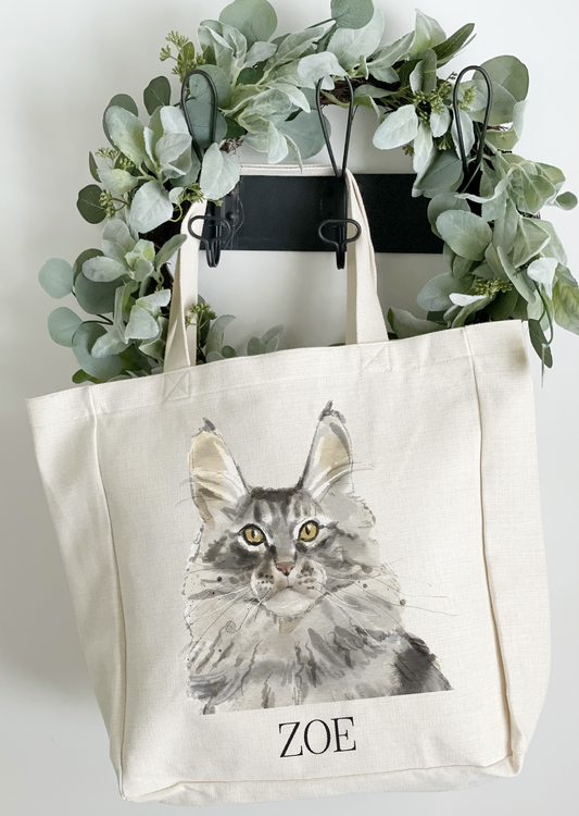 Cat Tote Bag (6 breeds available)