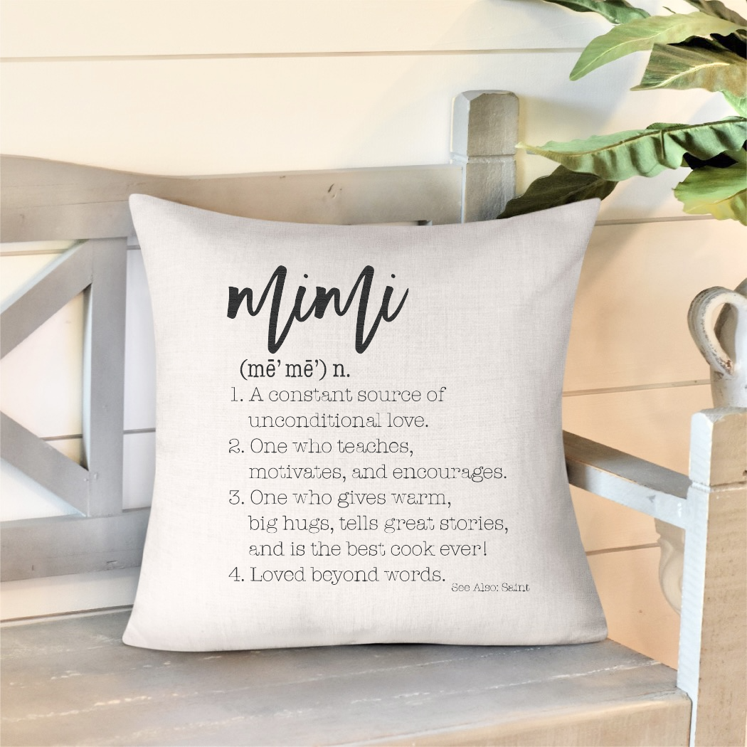 Definition Pillow (9 name options available)