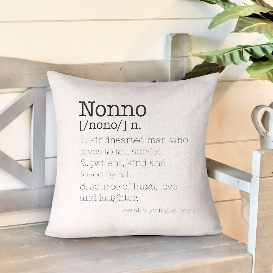 Grandpa Definition Pillow (6 name options available)