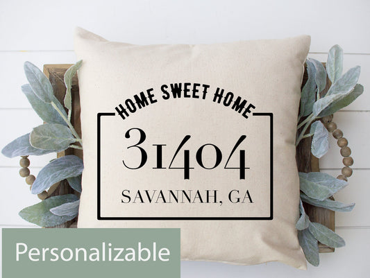 Home Sweet Home Frame Pillow