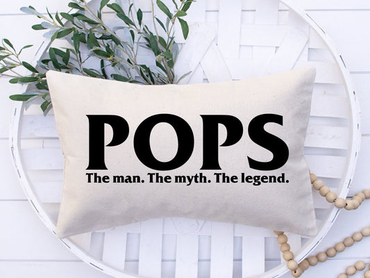 Pops The Man Pillow