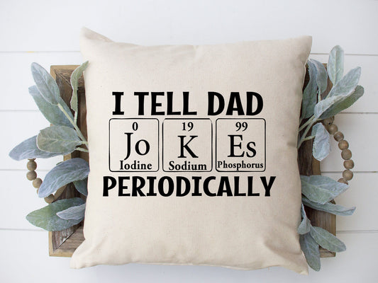 Dad Jokes Pillow