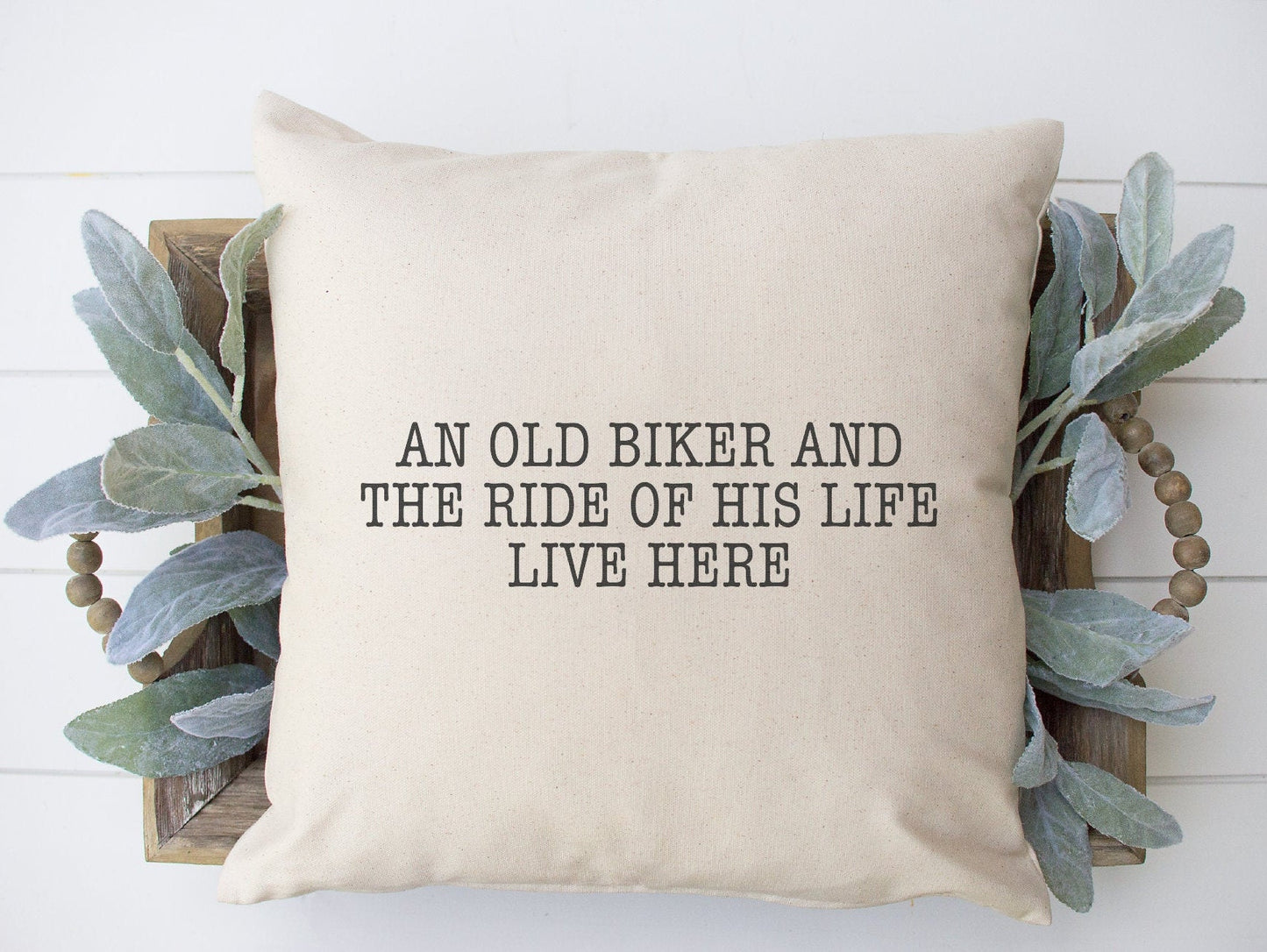 Biker Pillow