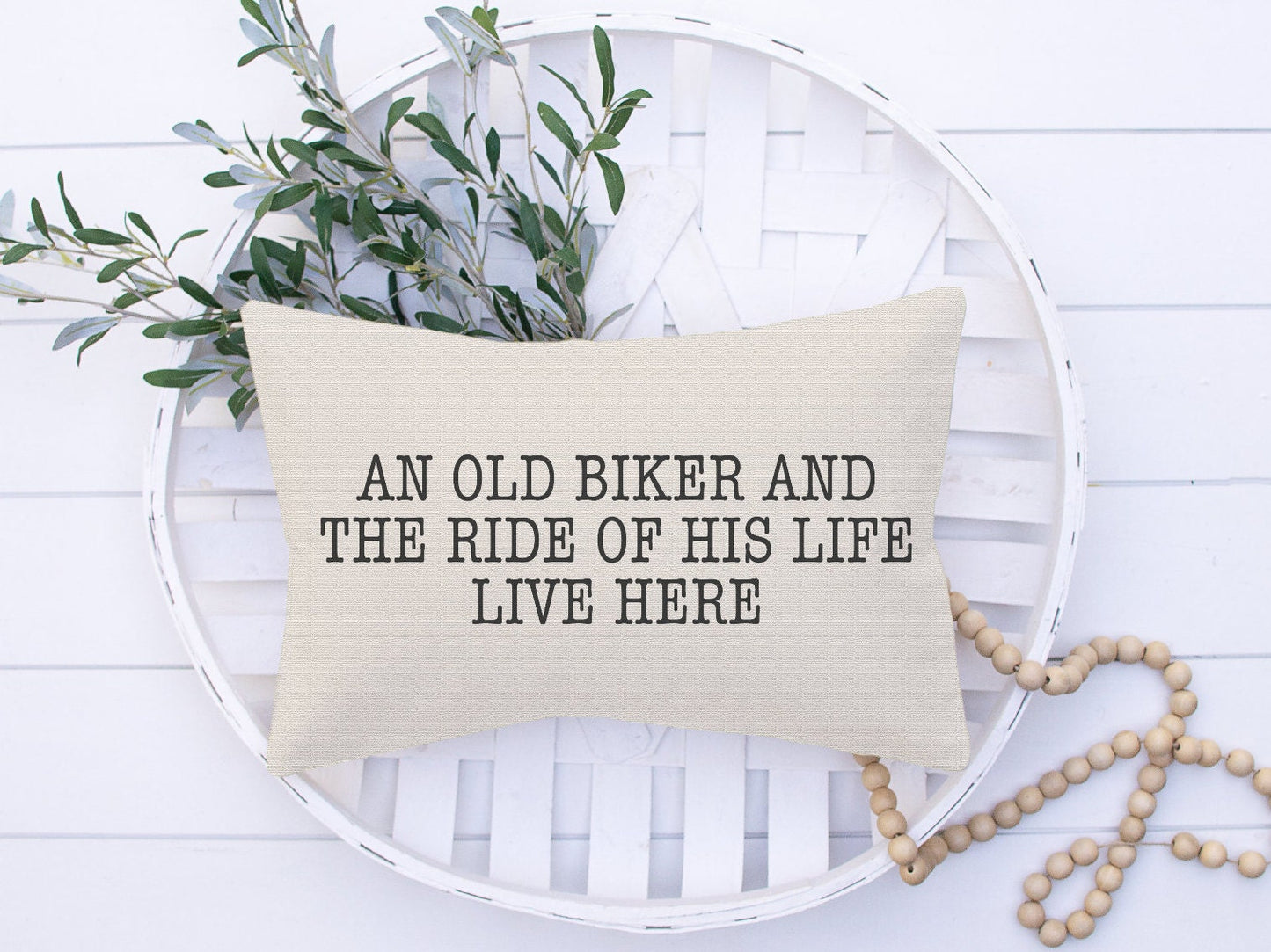 Biker Pillow