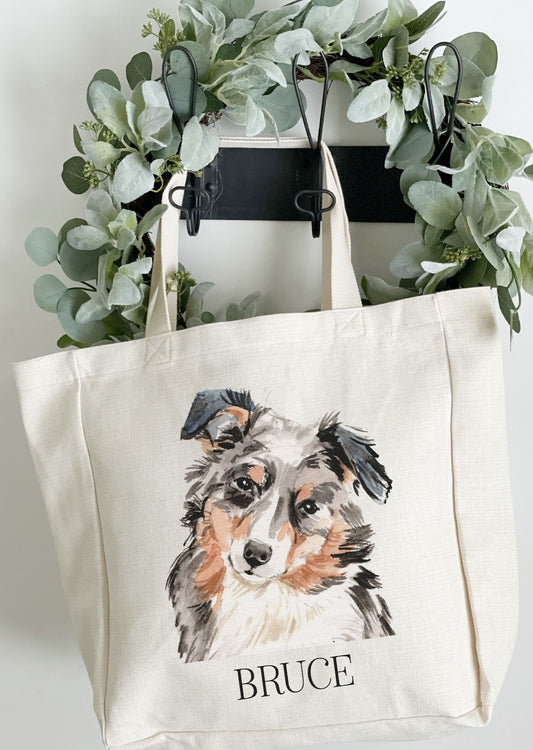 Dog Tote Bag (14 breeds available)