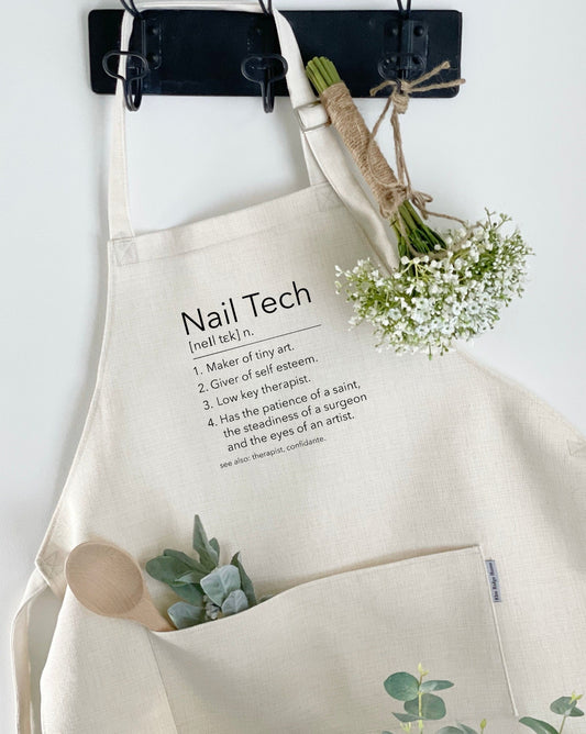 Nail Tech Definition Apron