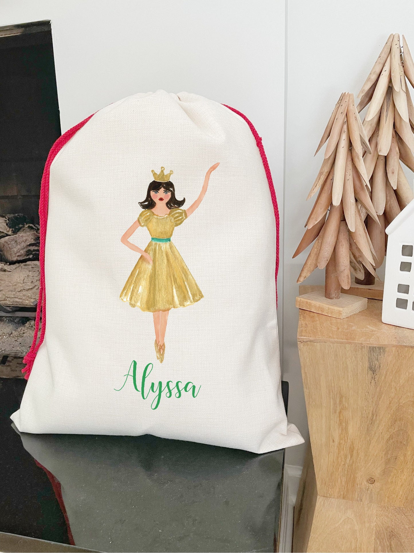 Christmas Sugar Plum Fairy Sack